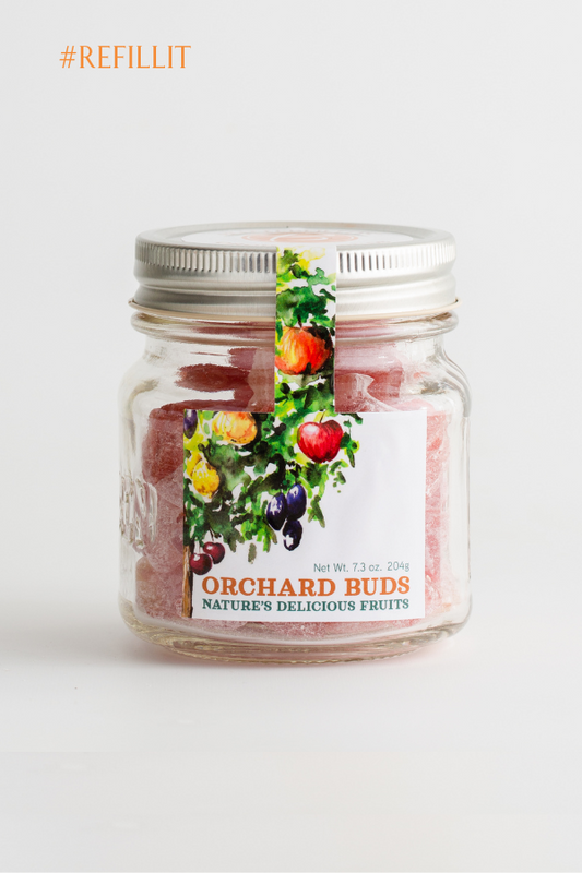 Mason Jar - Orchard Buds