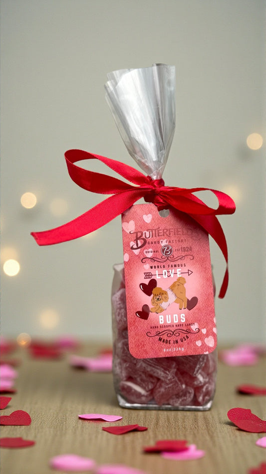 Limited Edition - LOVE BUDS 8 oz Cello Bag