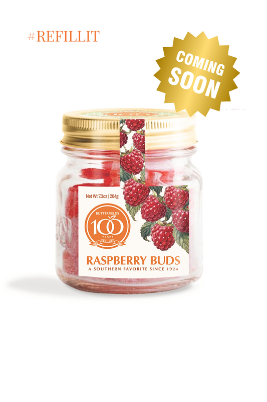 Raspberry Buds - Mason Jar - NEW